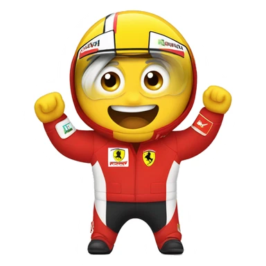 SCUDERIA FERRARI winner  sticker