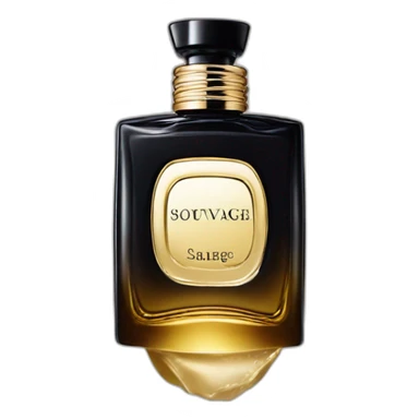 DIOR SAUVAGE perfume sticker