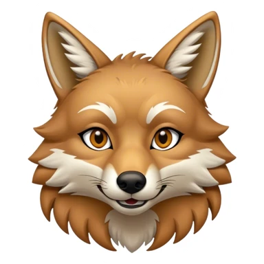 Coyote Trickster sticker