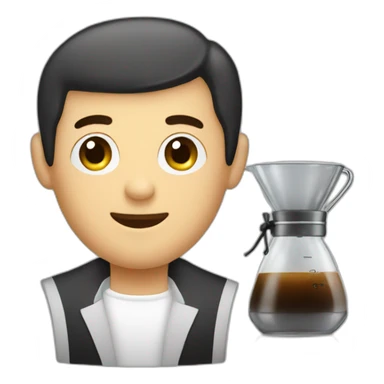 Barista chemex sticker
