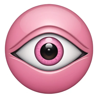 pink evil eye sticker