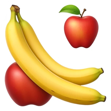 Banana maça sticker