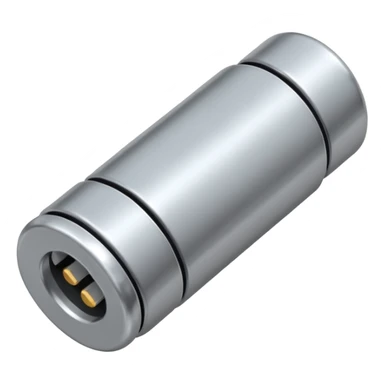 small metallic connector pin. sticker