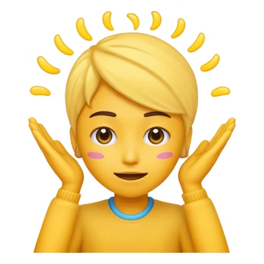 Shut up emoji Emoji hand on head shaking  sticker