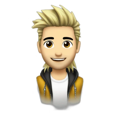 bill kaulitz 2005 sticker