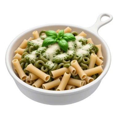 Baked pesto pasta sticker