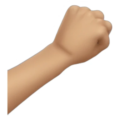 Wrist with pain sign at the site post boxing workout  sticker