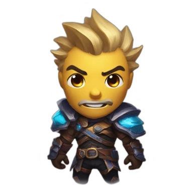 league of legends jax sticker
