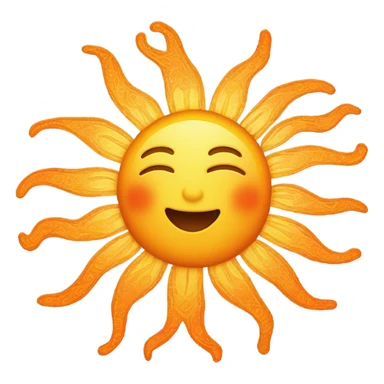Aesthetically sun  sticker