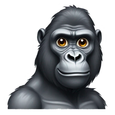 Nice Male gorilla sticker