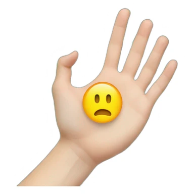 hear icon in the palm trees sticker