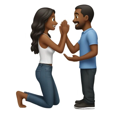 marriage proposal sticker
