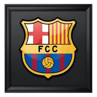 Barcelona fc sticker