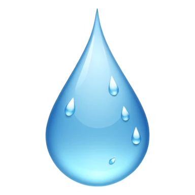 Transparent Clear Droplets (No background)(Inside droplet is nothing) sticker