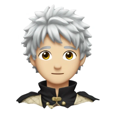 Asta-black-Clover sticker