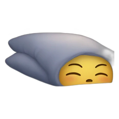 Sad sleeps sticker