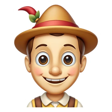 classic Pinocchio sticker