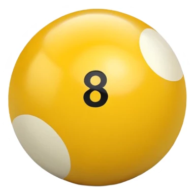 2 numbered billiard ball  sticker