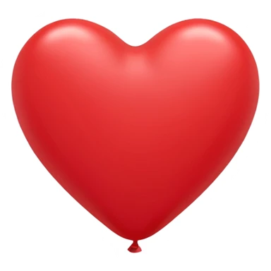 heart-shaped balloon sticker