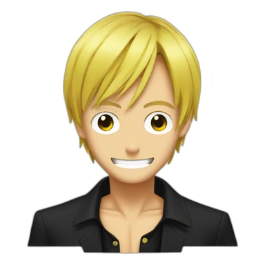 Sanji one piece sticker