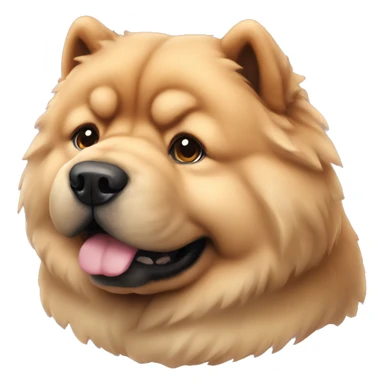 Chow chow cute dog sticker