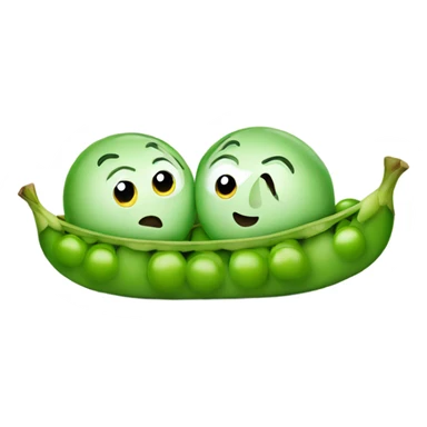 Peas in a pod sticker