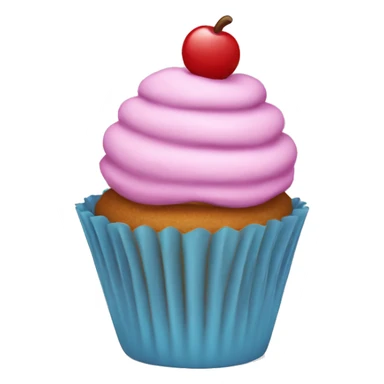 Cupcake with how sticker