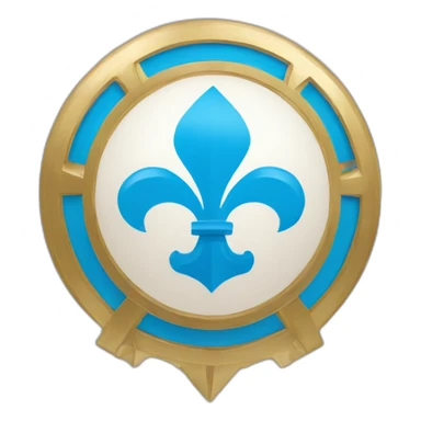 Olympique de Marseille logo sticker