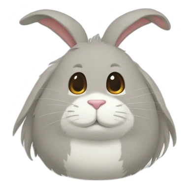 machiko-rabbit sticker