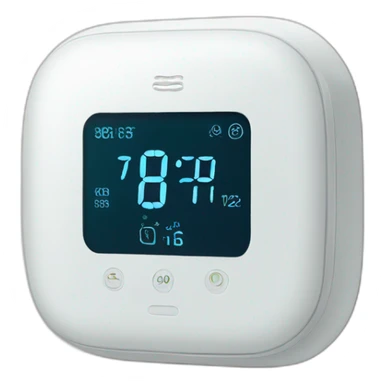 Smart thermostat, device sticker