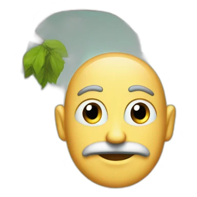 Mensch auf einem baum sticker