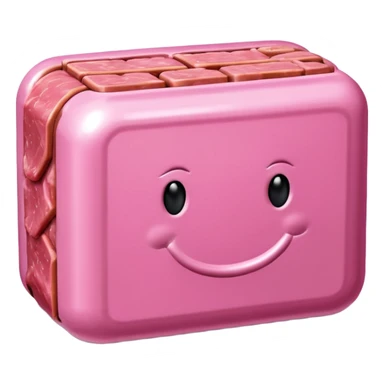  SPAM meat jeff koons style sculpture art landscape  sticker