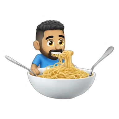 Riyad mahrez eating spagetti sticker
