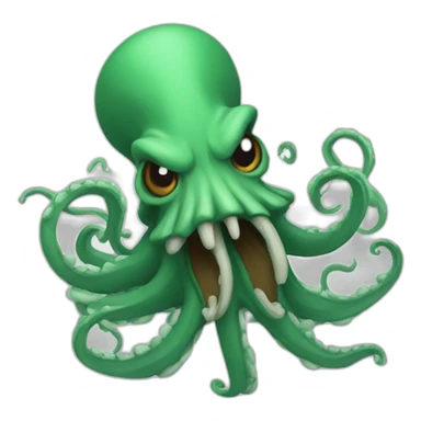 kraken raging sticker
