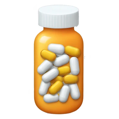 pills bottle sticker