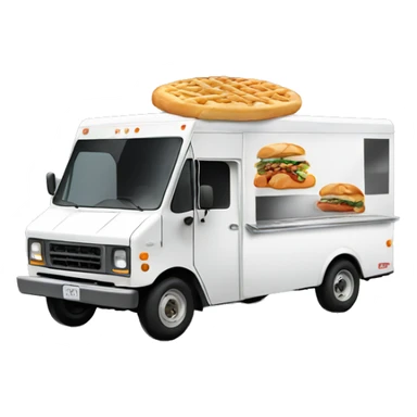 Toyota Champ food truck  sticker