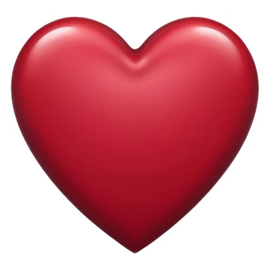 Bordo heart sticker