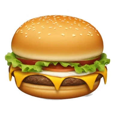 Burger  sticker