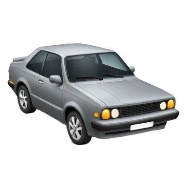 Fast Grey car  sticker