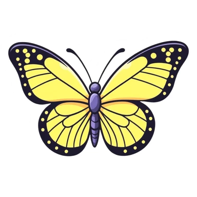 Sparkle Butterfly  sticker
