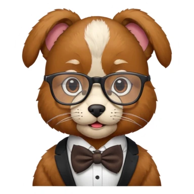 Professor Paws sticker