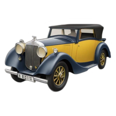 Voiture Talbot resente sticker