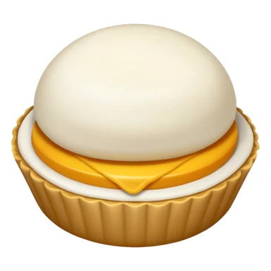 Una cebolla con una pegatina de que es nueva sticker