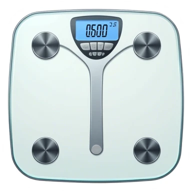 body weight scale  sticker
