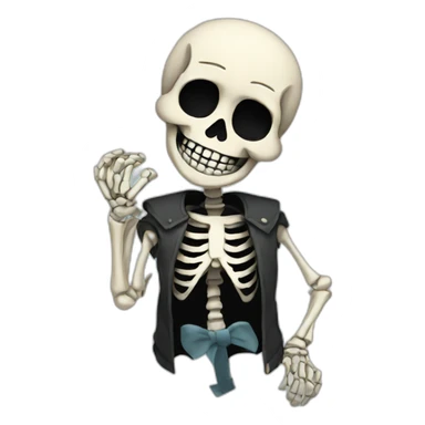 Sans the skeleton sticker