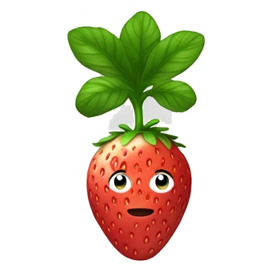 Generate strawberry potato  sticker