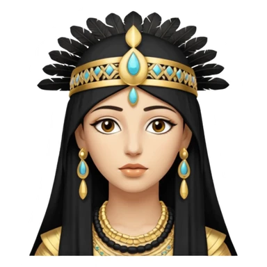 Isis from Egyptian Gods sticker