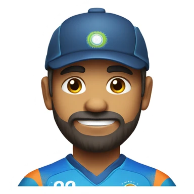 india in cricket jersey sticker