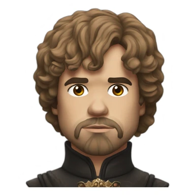 Tyrion Lannister with Kiss Make Up sticker