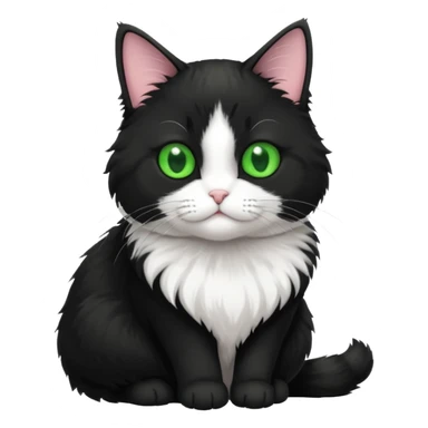 tuxedo cat sticker